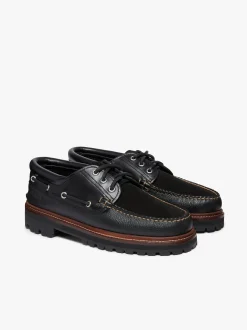 Hot 1876 Camp Moc Leather & Suede Chunky Loafers