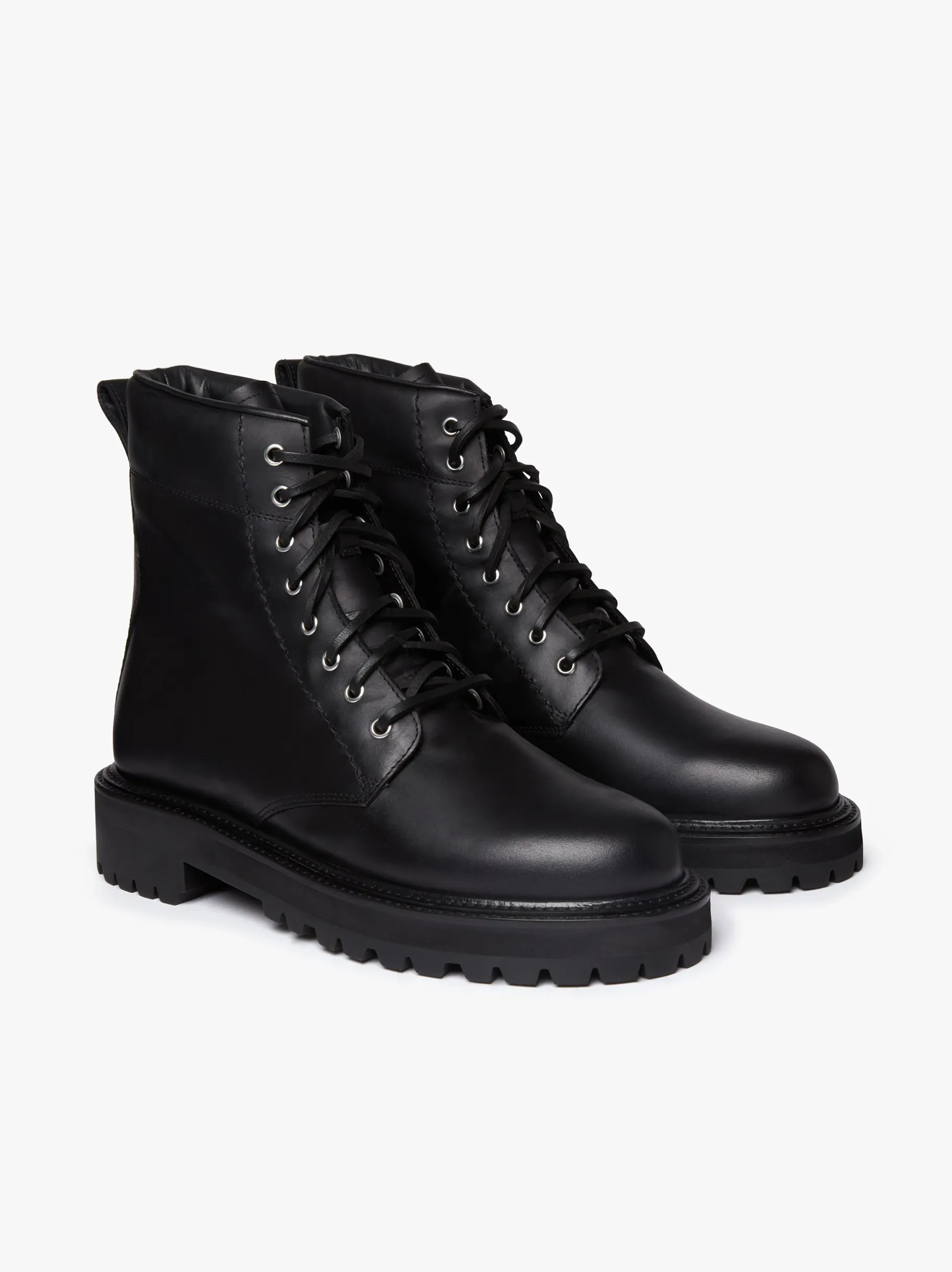 Online Benson Combat Boots Leather Boots & Moccasins