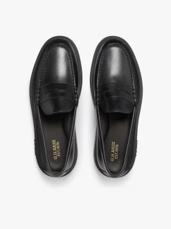 Clearance Bosco Cupsole Penny Loafers leather Chunky Loafers