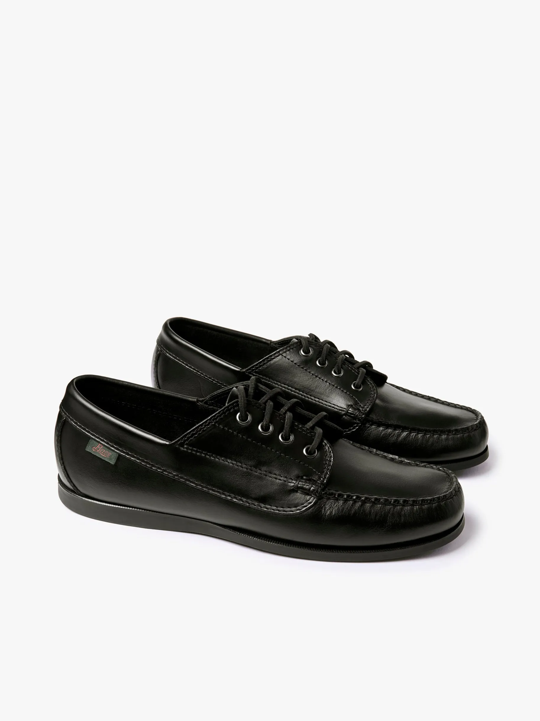 Sale Camp Moc Jackman Black Leather Boots & Moccasins