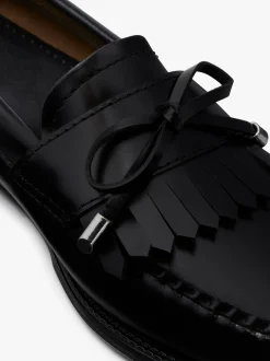 New Easy Weejuns Esther Bow Loafers Leather Women Penny Loafers