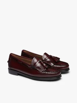 Hot Easy Weejuns Esther Kiltie Tassel Loafers Leather Women Tassel Loafers