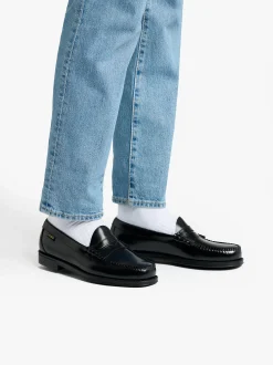 Discount Easy Weejuns Larson Flag Penny Loafers Leather Penny Loafers