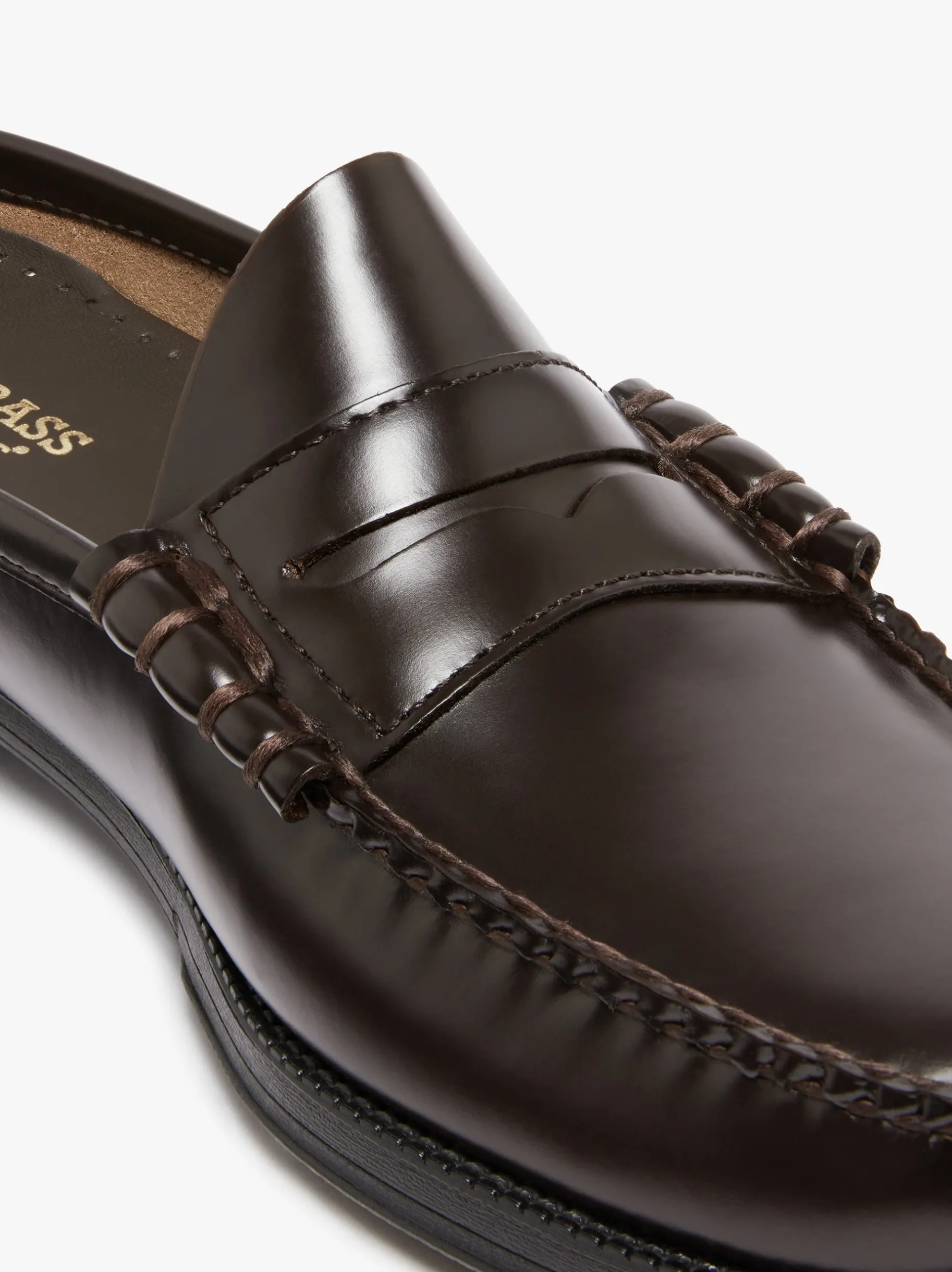 Outlet Easy Weejuns Larson Penny Slides brown Easy Weejuns