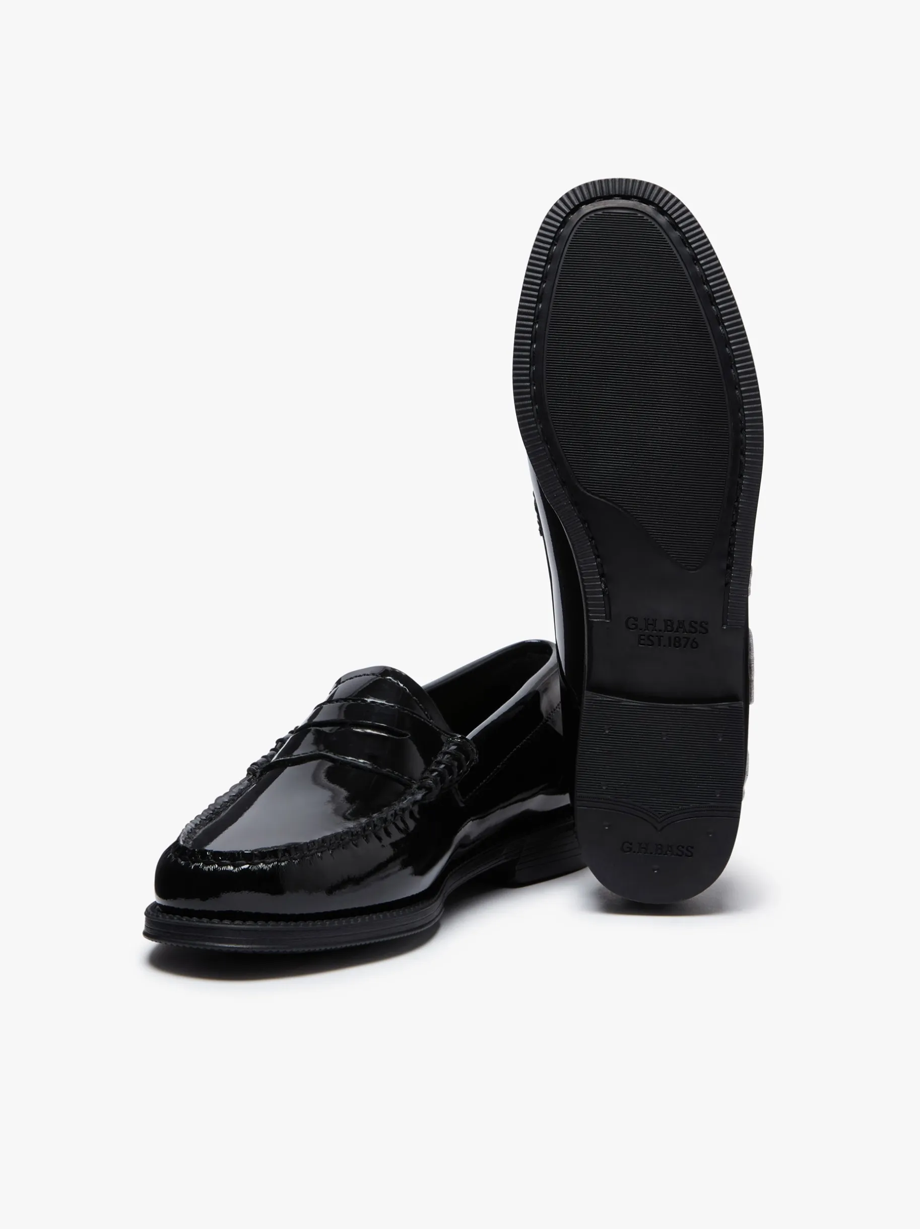 Best Easy Weejuns Penny Flora Loafers Patent Leather Women Penny Loafers