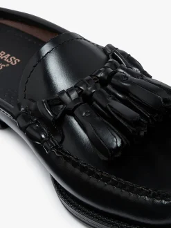 Outlet Easy Weejuns Tetra Tassel Slides Leather Women Tassel Loafers