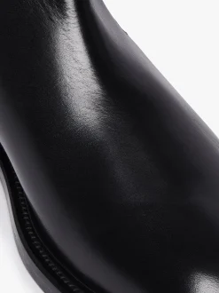 Clearance Harrison Heritage Chelsea Boots Black Leather Boots & Moccasins