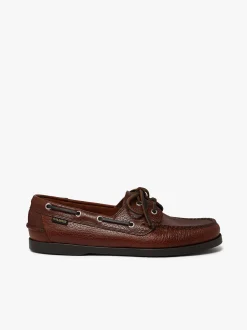 Sale Jetty II 2 Eye Boat Shoes Tumbled Leather Boat Shoes