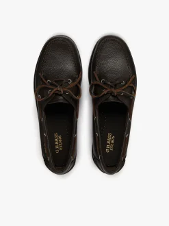 Sale Jetty II 2 Eye Boat Shoes Tumbled Leather Boat Shoes