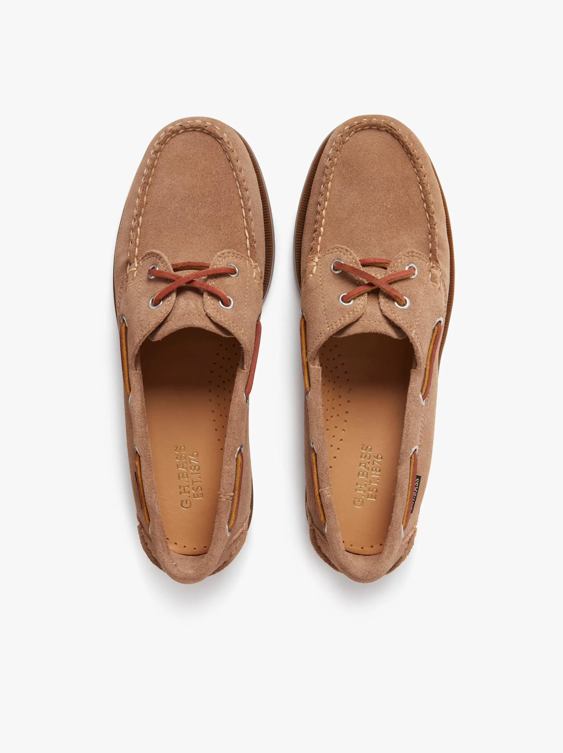 Jetty II 2 Eye Boat Shoes Suede Boat Shoes