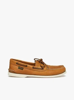 Outlet Jetty III 2 Eye Boat Shoes Textured Leather Boots & Moccasins