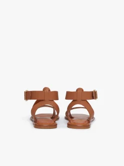 Online Marina Ankle Strap Sandal Leather Women Sandals
