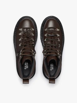 Mason Alpine Boots Tumbled Leather Boots & Moccasins