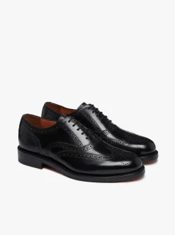Online Monogram Double Brogue Wingtip Leather Derbys & Lace Ups