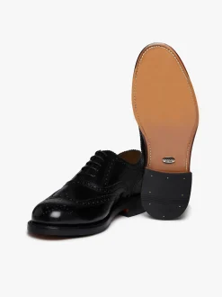 Online Monogram Double Brogue Wingtip Leather Derbys & Lace Ups