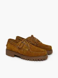 Outlet Ranger Camp Moc Suede Chunky Loafers