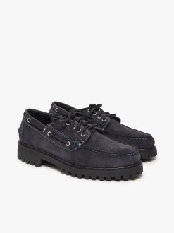 Sale Ranger Camp Moc Navy Suede Boots & Moccasins