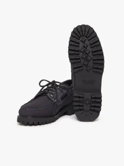 Sale Ranger Camp Moc Navy Suede Boots & Moccasins