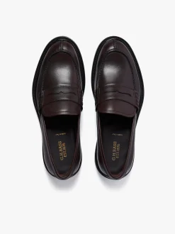 New Stanford Penny Loafers Burnished Leather Penny Loafers