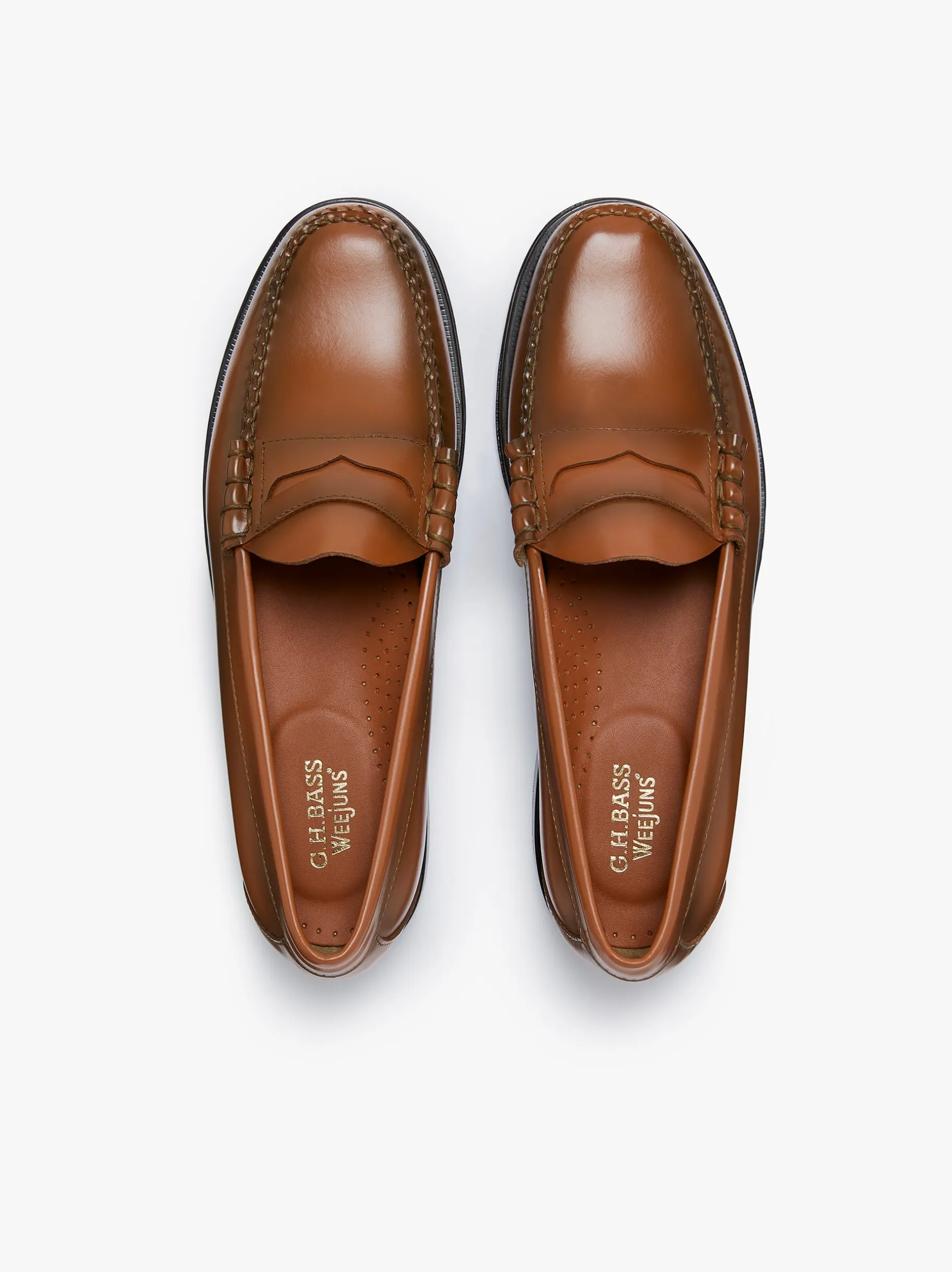 Weejuns Heritage Larson Penny Loafers Bombay Leather Penny Loafers