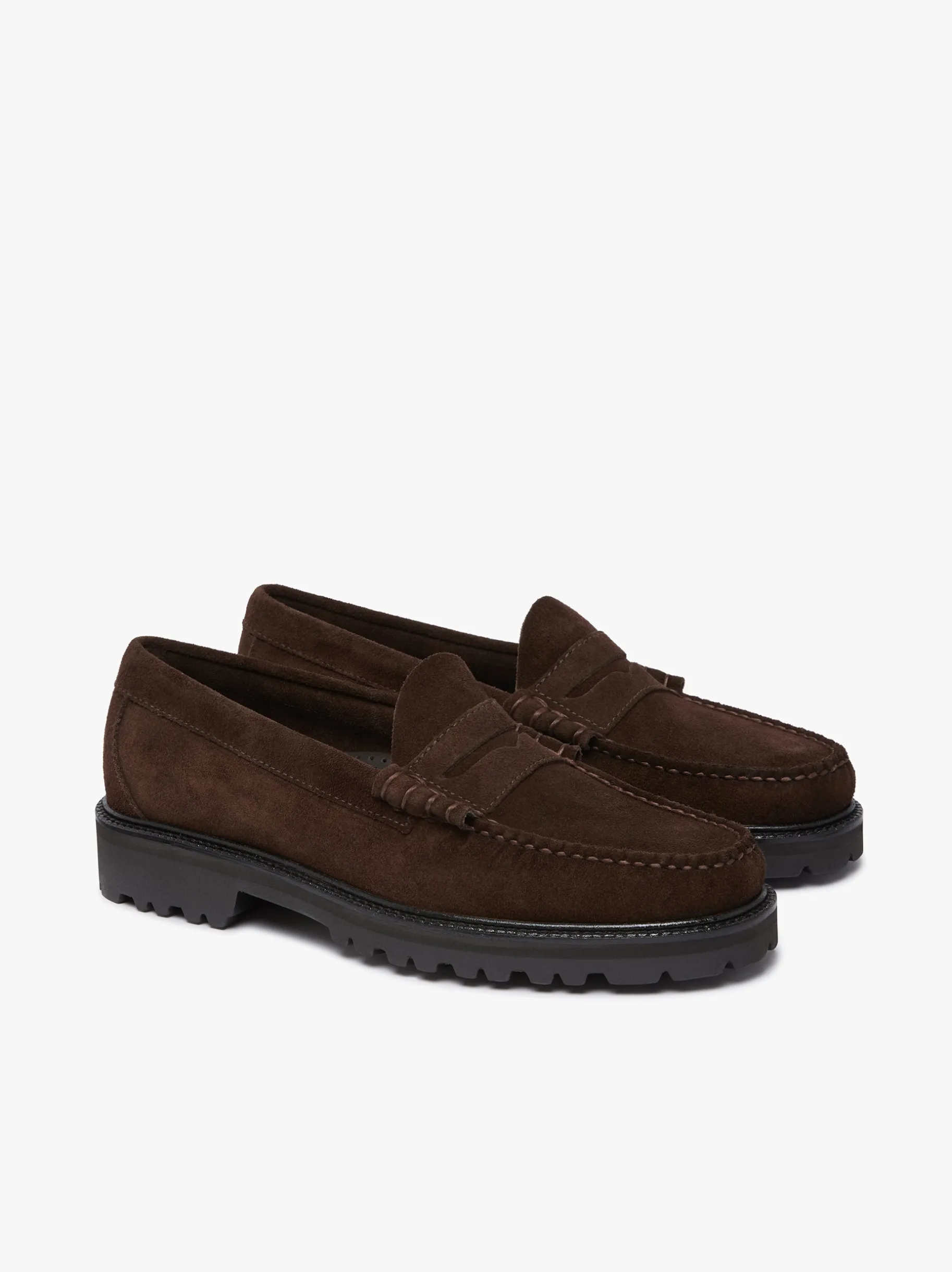Outlet Weejuns Larson Lug Penny Loafers suede Penny Loafers