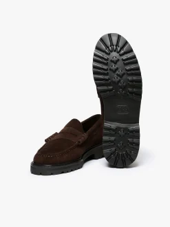 Outlet Weejuns Larson Lug Penny Loafers suede Penny Loafers