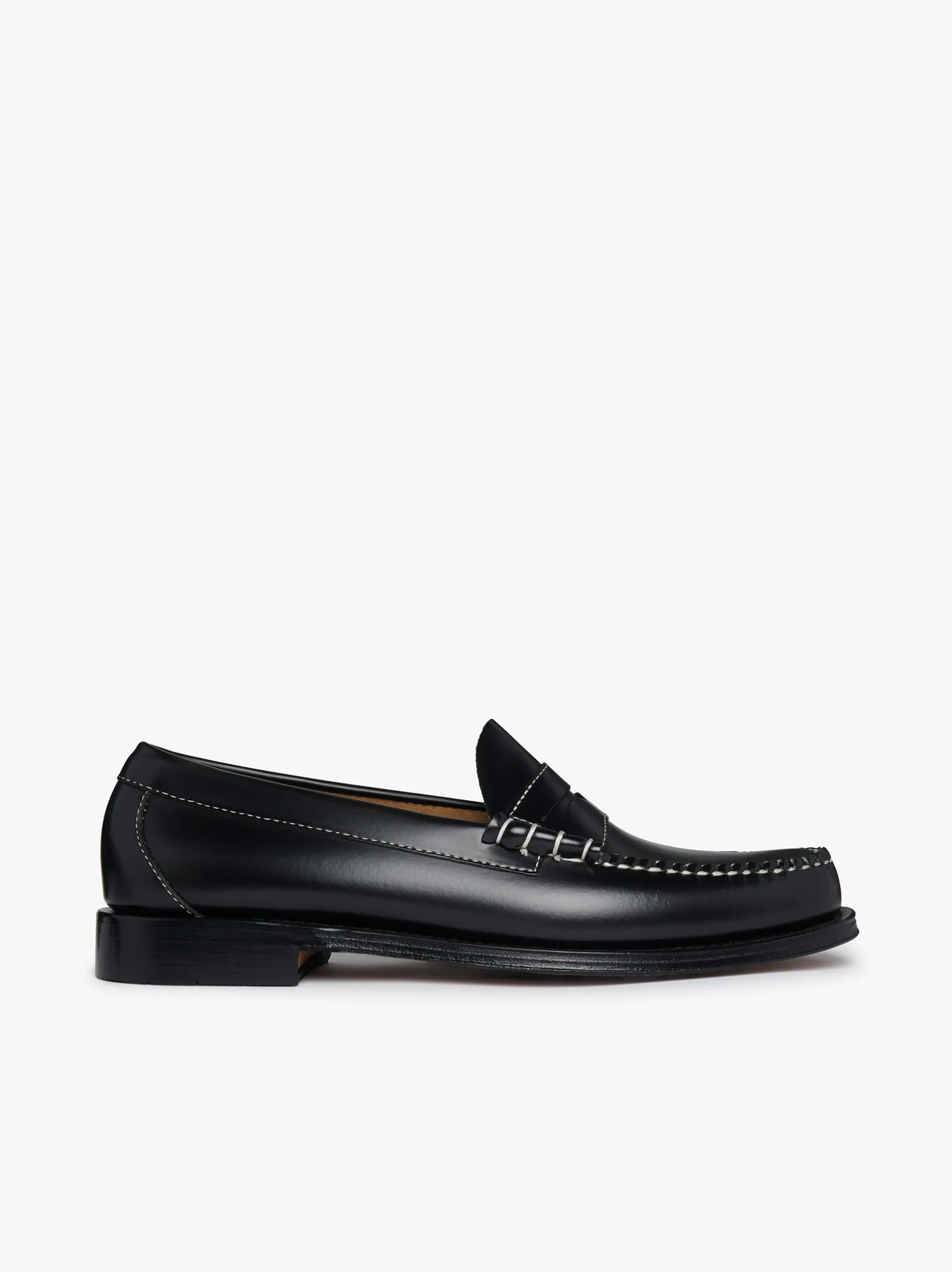 Best Weejuns Larson Penny Loafers Contrast Stitch Leather Penny Loafers