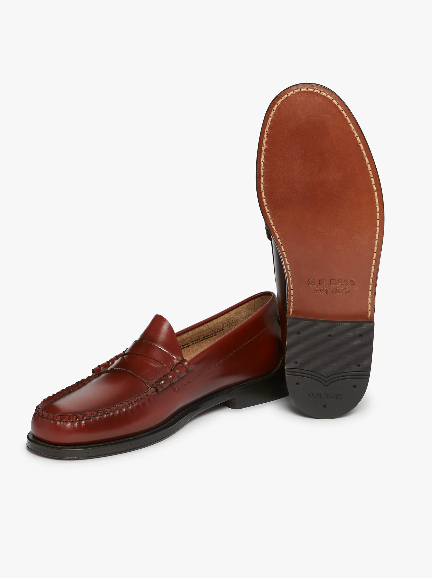 Discount Weejuns Larson Penny Loafers Leather Penny Loafers