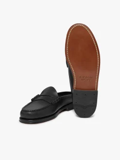 New Weejuns Larson Penny Slides leather with leather sole Penny Loafers