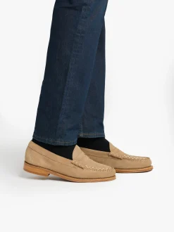 Hot Weejuns Larson Weave Loafers Suede Penny Loafers