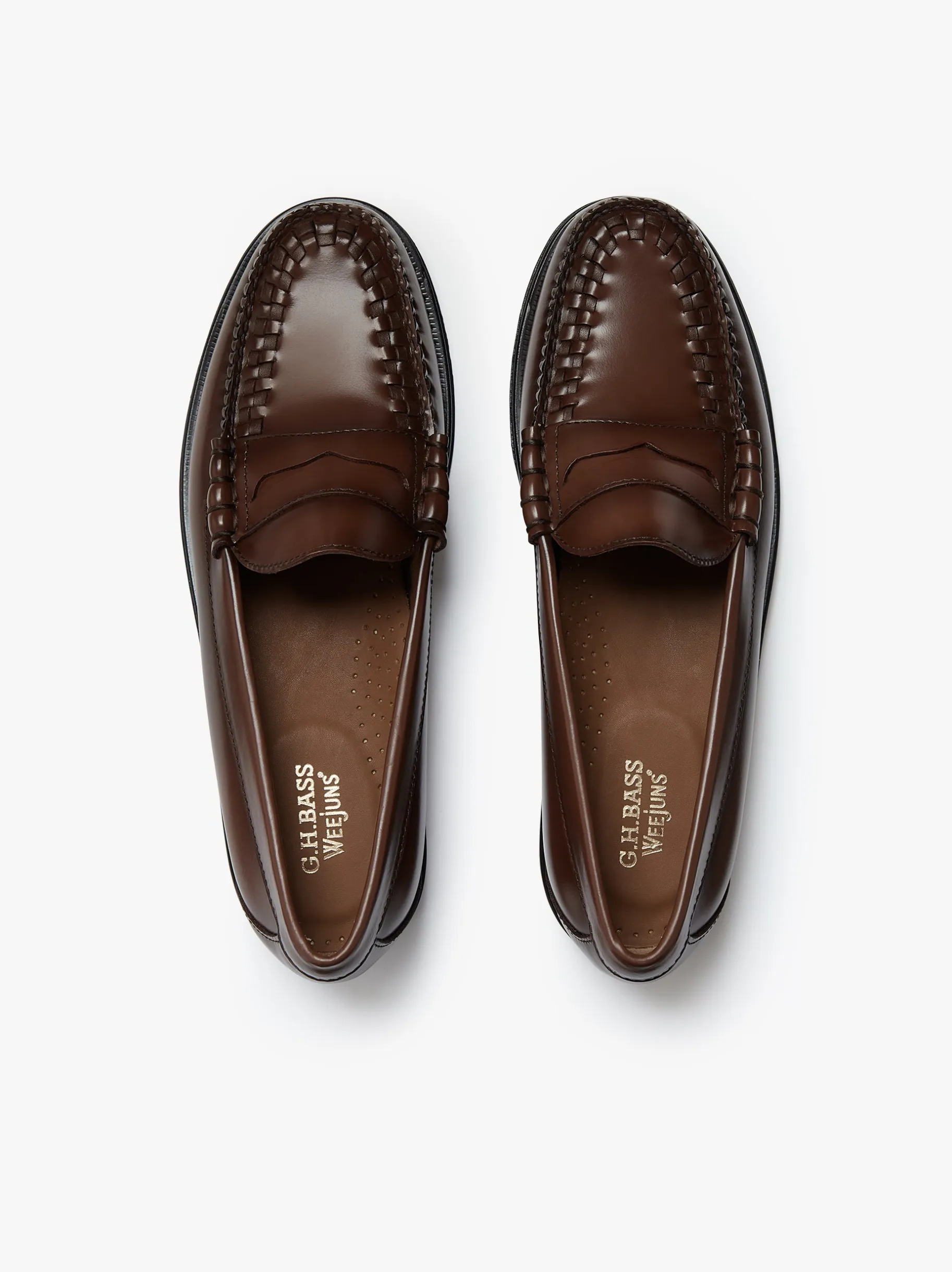 Best Weejuns Larson Weave Loafers leather Penny Loafers