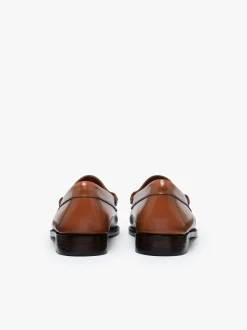 Weejuns Penny Loafers Bombay Brown Leather Women Penny Loafers