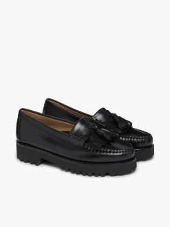 Online Weejuns 90s Esther Kiltie Tassel Loafers Leather Women Chunky Loafers
