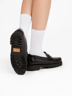 Sale Weejuns 90s Penny Loafers Leather Women Penny Loafers