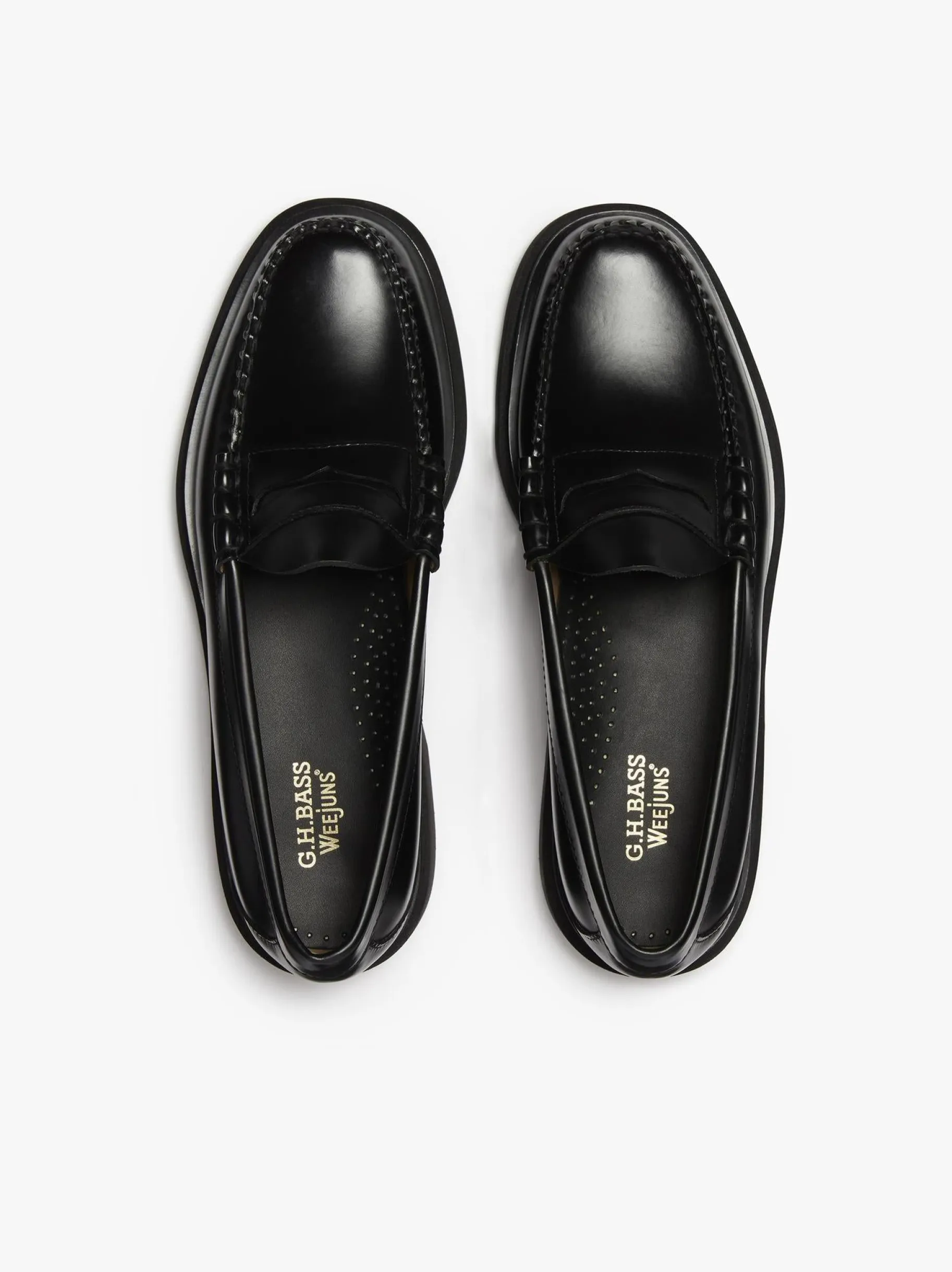 Outlet Weejuns Step Larson Penny Loafers Leather Penny Loafers