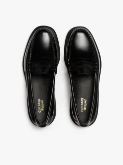Outlet Weejuns Step Larson Penny Loafers Leather Penny Loafers