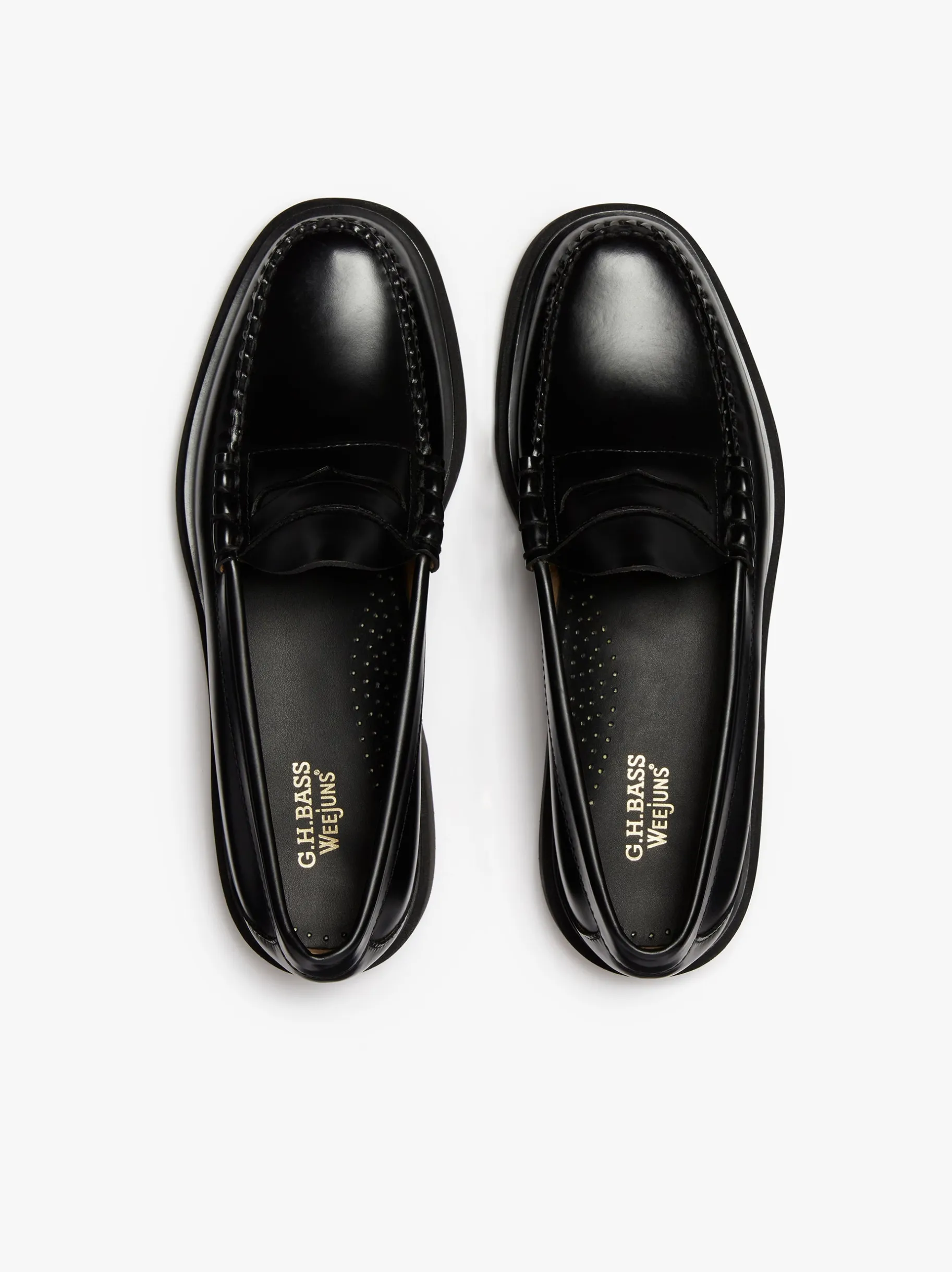 Outlet Weejuns Step Larson Penny Loafers Leather Penny Loafers