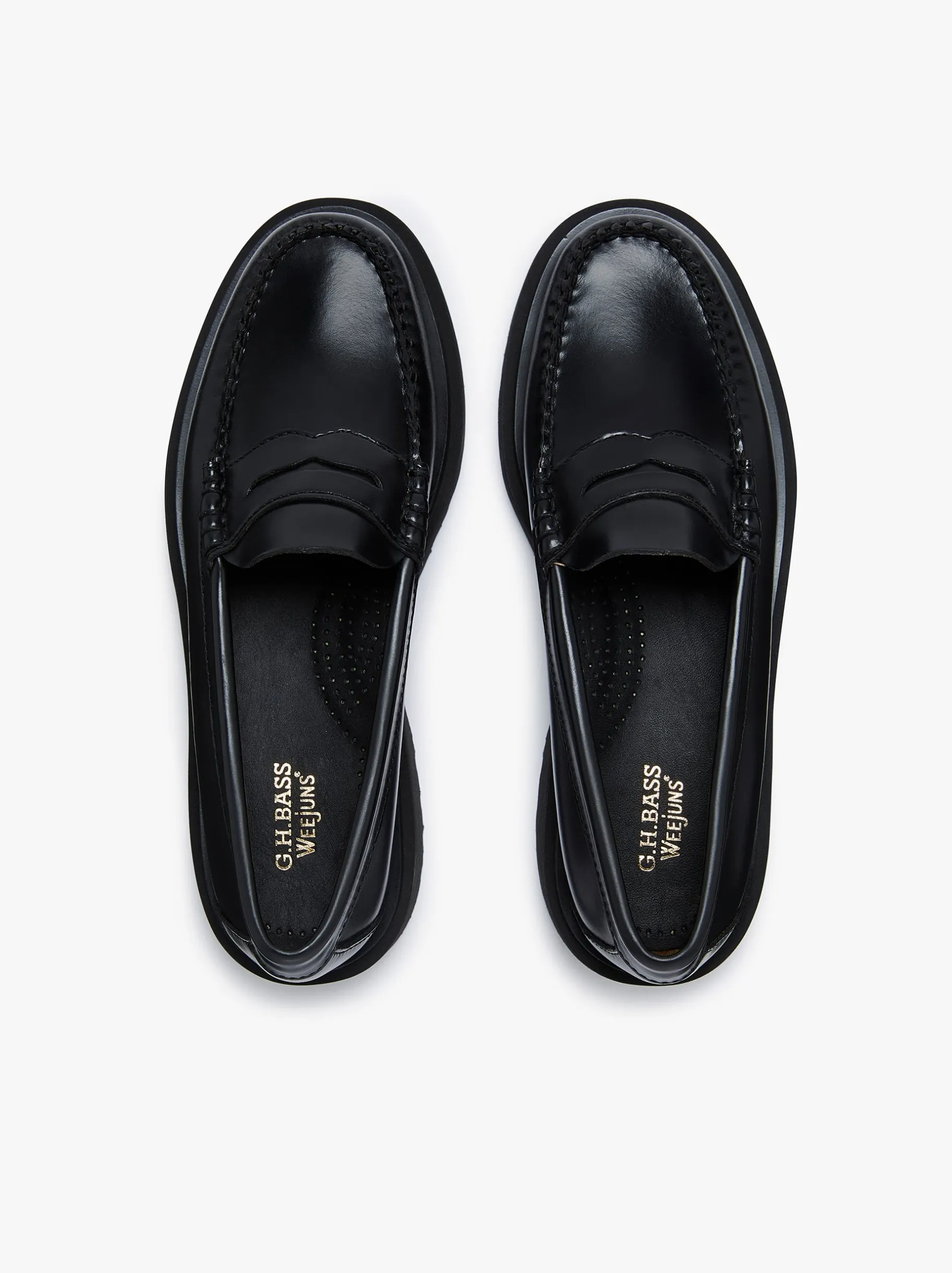 Online Weejuns Step Penny Loafers Leather Women Penny Loafers