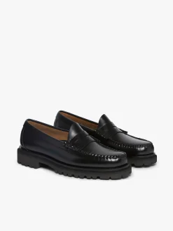 Outlet Weejuns Step-Lug Larson Penny Loafers Leather Penny Loafers