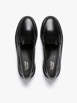 New Weejuns Super Lug Penny Loafers Leather Women Penny Loafers