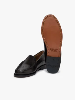 Sale Weejuns Venetian Brogue Loafers leather Women Penny Loafers