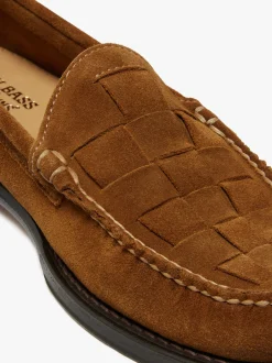 Sale Weejuns Venetian Weave Loafers suede with leather sole Venetian Loafers