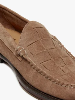 Discount Weejuns Venetian Weave Loafers suede with leather sole Venetian Loafers