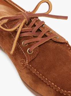 New Wilton Driver 4-Eye Lace up Boat Shoes