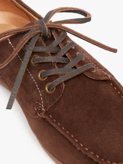 Wilton Driver 4-Eye Lace up Boat Shoes